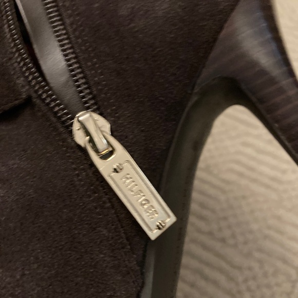 Tommy Hilfiger brown suede platform boots size 6 - Picture 4 of 7